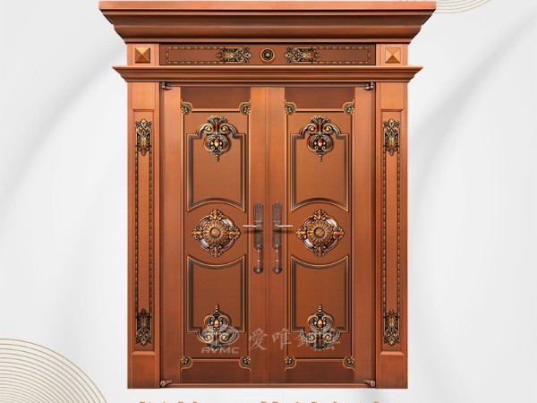 根據業主房屋的裝修風格選擇別墅銅門款式