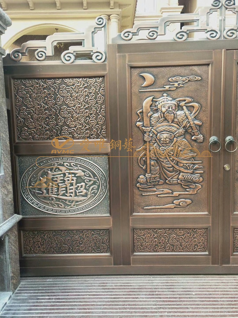 清遠庭院銅門 (1)