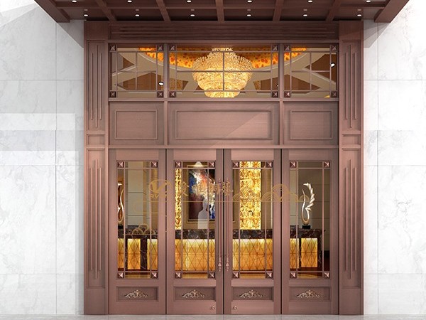 定制銅門怎么樣確定所需的高度？