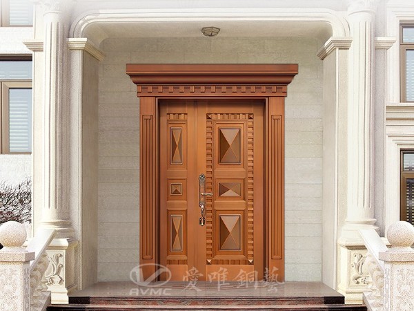 龍派愛(ài)唯銅門別墅庭院銅門|銅門招商加盟貴族世家