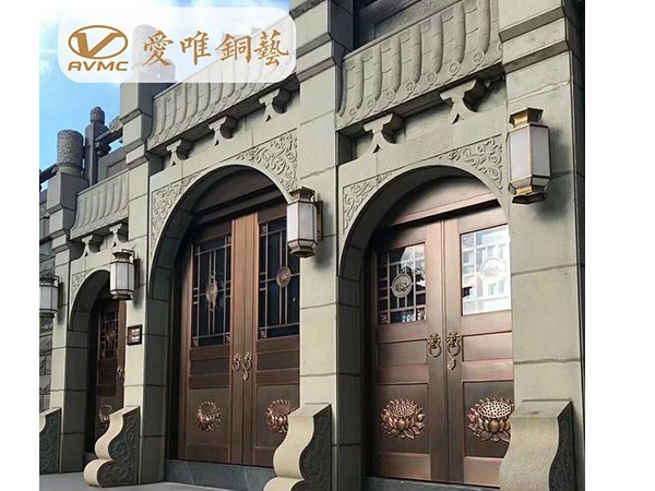 您知道嗎銅門和鑄鋁門的區別嗎？