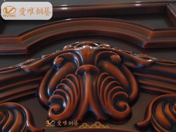 銅裝飾廠家的銅門優勢