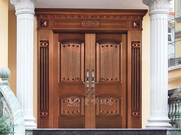 別墅銅門的銅工藝為現(xiàn)代科學技術(shù)的結(jié)合